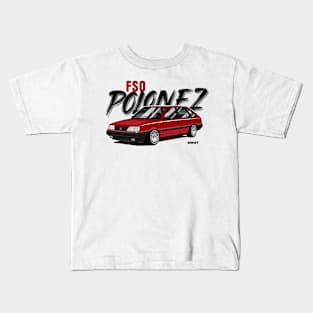 Orange Polonez Kids T-Shirt